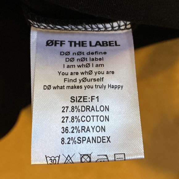 Taka Original “Off the Label” Black Soft Turtleneck Sweatshirt - Picture 4 of 6